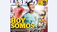 La provocadora portada previo al duelo de Chile-Portugal