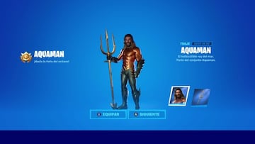 Conseguimos desbloquear el skin de Aquaman completando los cinco desaf&iacute;os semanales