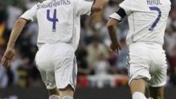Sergio Ramos y Raúl
