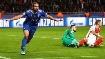 Higuaín asalta Mónaco y la Juventus se acerca a Cardiff