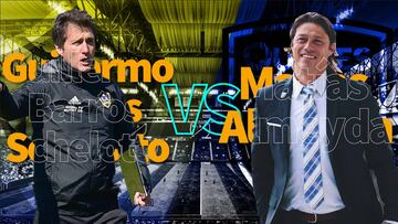 Almeyda y Barros Schelotto dan toque argentino al Cali-Clasico