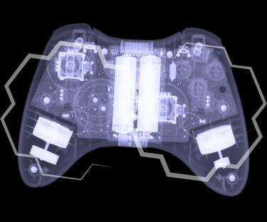 Un libro sobre consolas escaneadas con Rayos X