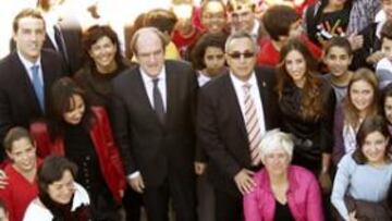 <b>PARA LA JUVENTUD. </b>El ministro Ángel Gabilondo y Alejandro Blanco van a impulsar que los valores éticos del deporte lleguen a la juventud española.