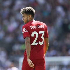 La camiseta de Luis Díaz, la segunda más solicitada en Liverpool