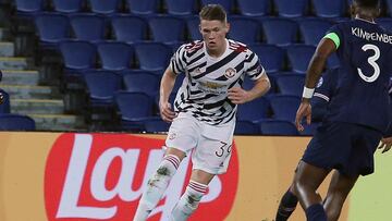 Manchester United vs PSG: McTominay played with 'one eye'