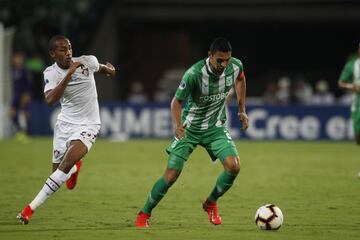 Aunque el equipo colombiano ganó 1-0 en Medellín, no logró remontar la serie ante Fluminense y se quedó por fuera del torneo internacional.