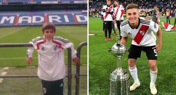 Julián Álvarez visitó el Bernabéu cuando probó con el Madrid... y siete años más tarde levantó en el mismo escenario la Libertadores.