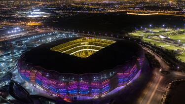 Qatar presenta su espectacular tercer estadio mundialista