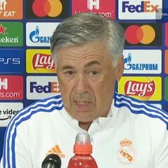 Rueda de prensa de Ancelotti y de Benzema, previa al Inter-Real Madrid, en directo