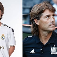 El hijo de Julen Guerrero destaca en la cantera del Real Madrid