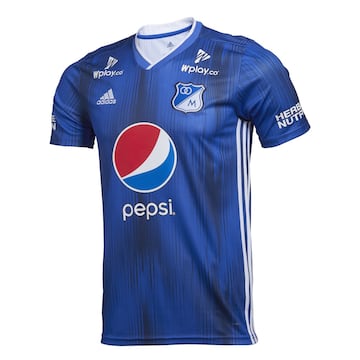 El equipo albiazul presentó su nueva indumentaria, que tiene como novedades las líneas negras y la ubicación de las tradicionales rayas blancas.