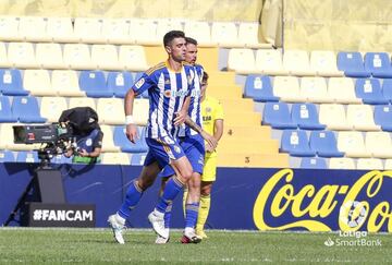 El zaguero de la Ponferradina fue el autor del gol que valía un empate ante la Villarreal B. El central del equipo berciano definió como un auténtico killer del área