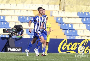 El zaguero de la Ponferradina fue el autor del gol que valía un empate ante la Villarreal B. El central del equipo berciano definió como un auténtico killer del área