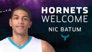 Nicolas Batum refuerza a los Hornets de Michael Jordan