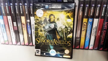 el señor de los anillos el retorno del rey nintendo gamecube sunfade deterioro luz solar sol