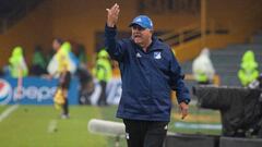 Hugo Gottardi, director t&eacute;cnico encargado de Millonarios en el partido ante Am&eacute;rica de Cali