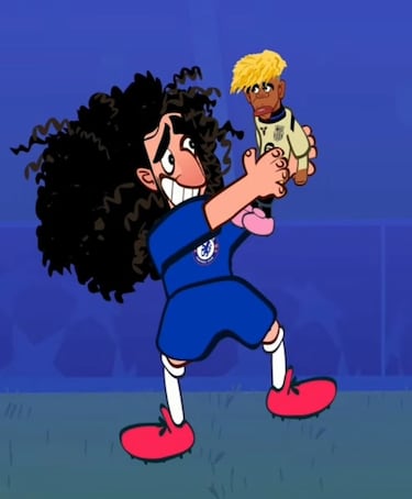 Cucurella se ‘come’ a Lamine