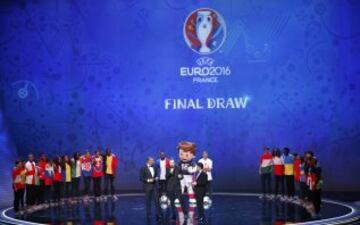 El sorteo de la Eurocopa 2016 en imágenes