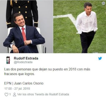 Los memes también despiden a Juan Carlos Osorio