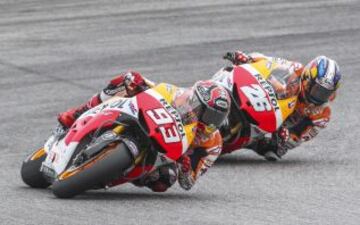 Marc Marquez y Dani Pedrosa