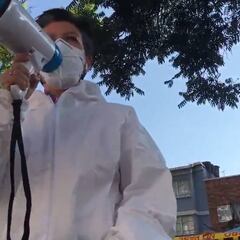 Claudia López decreta alerta naranja en más zonas de Bogotá