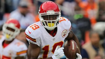 Jeremy Maclin dice adi&oacute;s tras ser cortado por los Kansas City Chiefs tras dos a&ntilde;os en su plantilla.