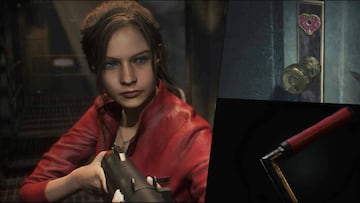 Encuentra todos los objetos clave de Resident Evil 2 remake como la llave coraz&oacute;n, la manivela y muchos m&aacute;s