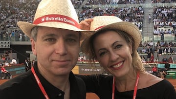 Vicente Vall谷s detalla c車mo vive su rivalidad en televisi車n con su mujer, ?ngeles Blanco