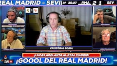 La reacción de Soria al golazo de Fede Valverde