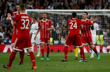 Gol de James al Real Madrid que dio ilusión al Bayern 