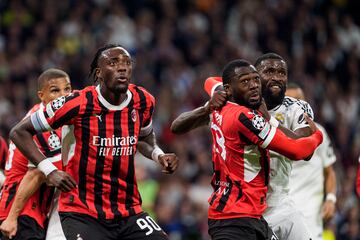 Durante el duelo de Champions ante el Milan, el defensor del Real Madrid, realizó esta acción sobre Youssouf Fofana, futbolista francés que juega como centrocampista en el A. C. Milan.