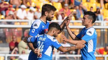 Llorente y Fabián lideran el triunfo del Nápoles