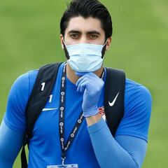 Rui Silva: "Es todo muy raro: ir con guantes, mascarilla, desinfectar..."