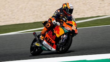 Masiá con su nueva KTM.