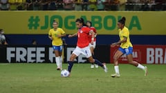 La Roja femenina cayó con Brasil y se quedó sin el título