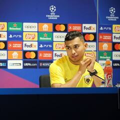 Orbelín Pineda sobre la Champions: “La veía desde mi casa y ahora podría jugarla”