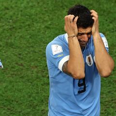 Uruguay queda fuera de Qatar 2022 con un Luis Suárez que pasó de la euforia al llanto