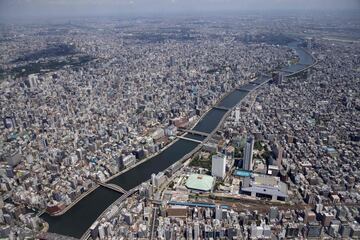 Descubre la Tokio olímpica desde el aire
