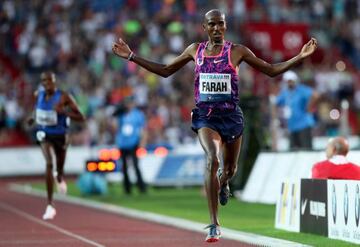 Mo Farah, en Ostrava.