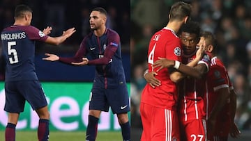 PSG y Bayern, ya en octavos