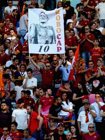 Así fue la emocionante despedida de Totti del Roma