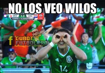 Los mejores memes del México vs Croacia