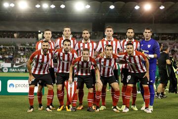 Equipo del Athletic de Bilbao.