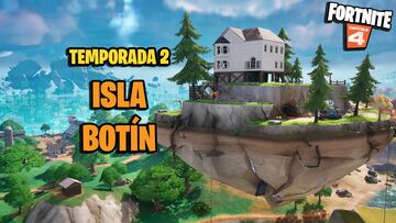 fortnite capitulo 4 temporada 2 mega isla botin