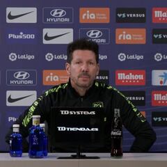 Simeone: "El partido único te marca la cruel realidad de la contundencia"