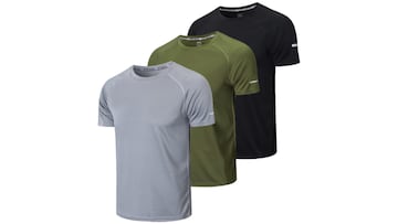 Camisetas deportivas de manga corta y secado rápido para hombre en Amazon