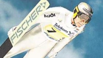 <b>ANOREXIA. </b>Sven Hannawald sufrió trastornos psicológicos.