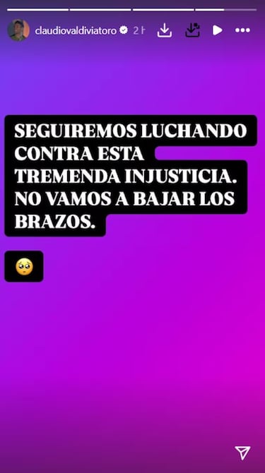 El desahogo de Claudio Valdivia