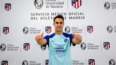 30/08/22 ATLETICO DE MADRID PRESENTACION REGUILON NUEVO JUGADOR FICHAJE
RECONOCIMIENTO MEDICO