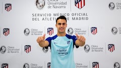 30/08/22 ATLETICO DE MADRID PRESENTACION REGUILON NUEVO JUGADOR FICHAJE
RECONOCIMIENTO MEDICO